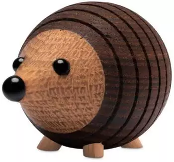 Spring Copenhagen Stick Holzfigur Igel Braun