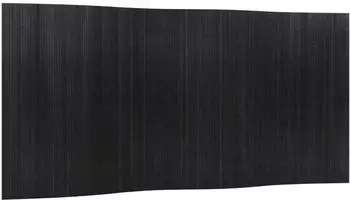 vidaXL Paravent Schwarz Breite 400 cm H&ouml;he 165 cm Bambus 376997