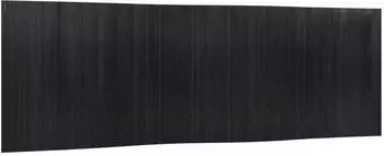 vidaXL Paravent Schwarz Breite 600 cm H&ouml;he 165 cm Bambus 377004