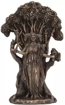 Nemesis Now Hekate Göttin Dreifacher Mond Figur, Bronze, 18,5cm (D6109W2)