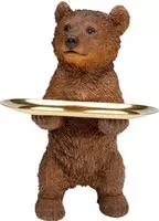 Kare Design Dekofigur "Deko Figur Butler Standing Bear 35cm"
