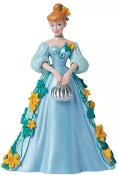 Enesco Cinderella Botanische Figur, silberner Kürbis, 21cm (6015332)