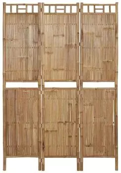 vidaXL 3 Tlg Raumteiler Bambus 120x180 cm 341748