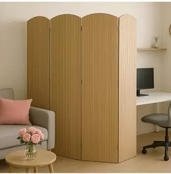 MCW Paravent O30 Bambus, 4 Paneele, 170x162cm (800001529324)