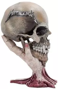 Nemesis Now Metallica Sad But True Totenkopf, Resin, taupe, 22cm (B4696N9)