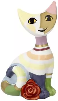 Goebel Carla Katzenfigur, Porzellan, 8cm (31-400-92-1)