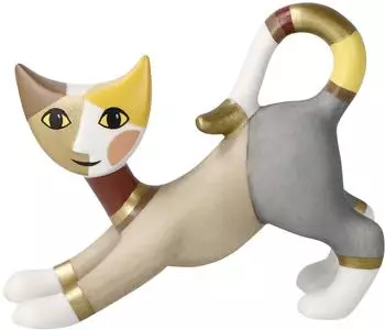 Goebel Rosina Wachtmeister Leni Katzenfigur, bunt (31-401-04-1)