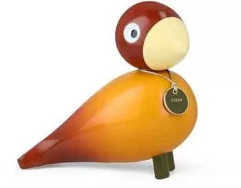 Kay Bojesen Story Bird Cosy, Holzvogel-Figur, 15,5cm (39825)