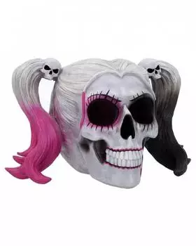 Nemesis Now Little Monster Schädel-Figur, weiß, Kunstharz, 17cm (B4040K8)