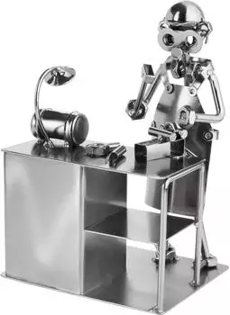 Brubaker Schraubenmännchen Bastler Metallfigur