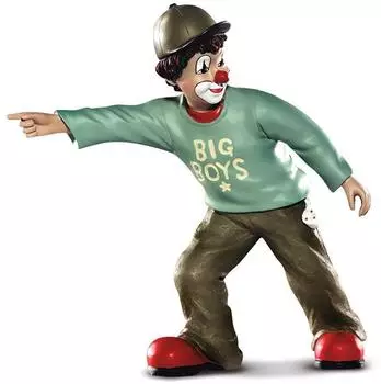 Gilde Big Boy Dekofigur, mehrfarbig, handgefertigt, 16cm (35008)