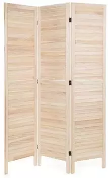Xtradefactory Cottage Raumteiler 3-teilig, Holz, 120x170cm (BxH) (Cottage)
