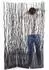 Xtradefactory Raumteiler Wave 3, Weide, 170x120cm, schwarz