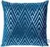 Kayoom Prisma 225 Dekokissen blau/silber, Polyester, 30x45cm (84924142-0)