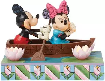 Enesco Disney Traditions Mickey & Minnie Love Rowboat Dekofigur (6016328)