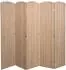 MCW Paravent MCW-O30, Bambus, braun, 5 Paneele, 170x204cm (800001529329)