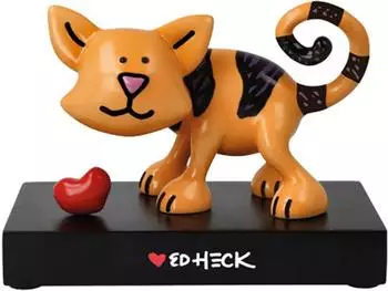 Goebel Love Cat Dekofigur Pop Art, mehrfarbig (67-200-03-1)