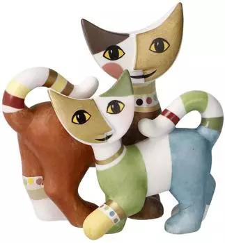 Goebel Minikatzen Dekofigur "Mio e Bea", 7,5cm (31400841)