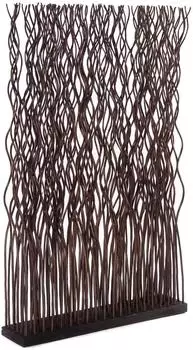 Xtradefactory Kinki Raumteiler, Weidenholz, 110x70x17cm, braun (Kinki)