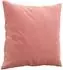 vidaXL Zierkissen 2er-Set, Samt, rosa, 40x40cm (349488)