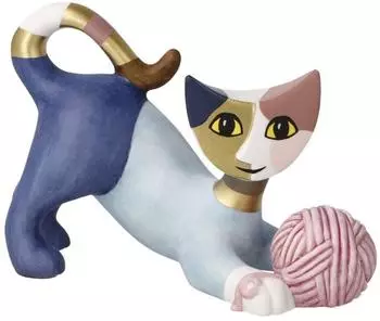 Goebel Minikatze "Gioco col Gomitolo" Figur (31-401-17-1)