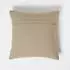Homescapes Dekokissen geometrisch getuftet Baumwolle, beige, 45x45cm