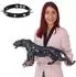 MCW Deko-Figur Panther/Leopard schwarz hochglanz mit Halsband, 59cm