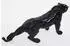 MCW Deko-Figur Panther/Leopard schwarz hochglanz mit Halsband, 59cm