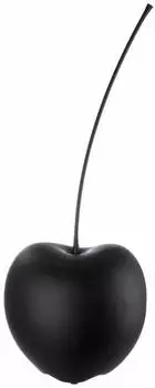 Gilde Kirsche Celebration Skulptur, Keramik, matt schwarz, H 90cm (56501)