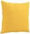 vidaXL Zierkissen 2 Stk., Stoff, hellgelb, 40x40cm (349476)