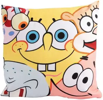 United Labels SpongeBob Schwammkopf Dekokissen "Friends" 30x30cm (0132791)