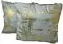 Jet-Line Dekokissen 2er-Set grau/gold, 40x40cm (23181)