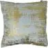 Jet-Line Dekokissen 2er-Set grau/gold, 40x40cm (23181)