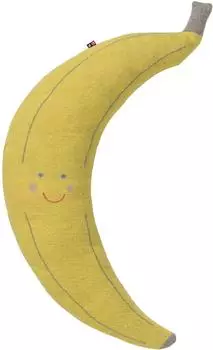 David Fussenegger Juwel Kissen „Banane" 20x70cm, gelb, Recycling-Baumwolle (8343/30)