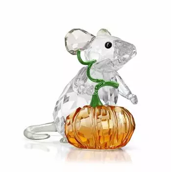 Swarovski Idyllia Maus und Kürbis OS