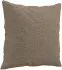 vidaXL Zierkissen 2 Stk., Stoff, taupe, 40x40cm (349478)