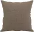 vidaXL Zierkissen 2 Stk., Stoff, taupe, 40x40cm (349478)