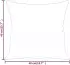 vidaXL Zierkissen 2 Stk., Stoff, taupe, 40x40cm (349478)