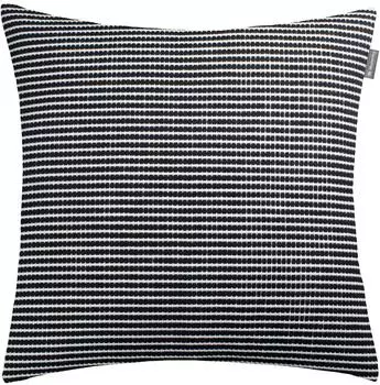 Musterring Bricks Kissenh&uuml;lle gestreift, schwarz-wei&szlig;, 45x45cm, Baumwolle/Polyester