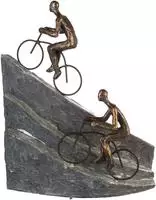 Casablanca by Gilde Dekofigur "Skulptur Racing, bronzefarben/grau"...