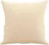 vidaXL Dekokissen 2er-Set, Stoff, cremefarben, 40x40cm (349473)