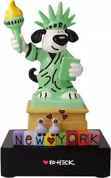 Goebel Liberty Dog Figur Ed Heck Pop Art (67-200-01-1)