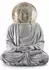 Donkey Donkey Summerglobe The Buddha / Glitzerkugel / grau