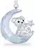 Swarovski Kris Bär Mond Ornament OS