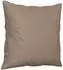vidaXL Zierkissen 2er-Set taupe 40x40cm Mikrofasergewebe (349495)