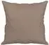 vidaXL Zierkissen 2er-Set taupe 40x40cm Mikrofasergewebe (349495)