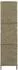 vidaXL Paravent 3-teilig, Wasserhyazinthe, braun, 116×160cm (247346)