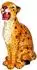 Gift Company Wildcat Leopard M orange 51cm