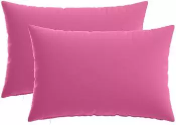 vidaXL Kissenbezug 2 pcs HEERLEN Rosa 50 x 80 cm Polyester