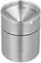 Relaxdays Aschenbecher mit Deckel Edelstahl Silber 8,5 cm x 7 cm 160 g